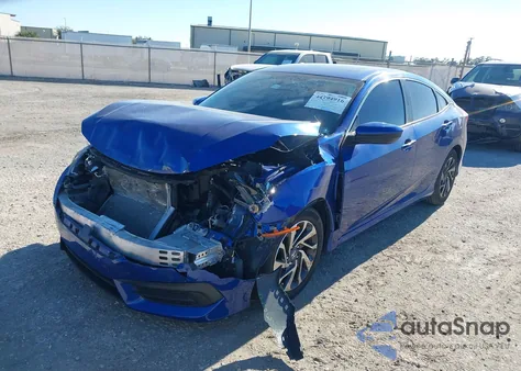 2017 Honda Civic Ex z USA, uszkodzony, nr VIN 19XFC2F74HE008039